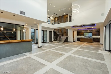 Nestled in The Ridges, 94 Glade Hallow doesn't skimp on luxury on Bears Best Las Vegas Golf Club in Nevada - for sale on GolfHomes.com, golf home, golf lot