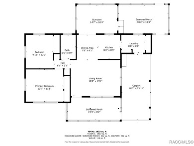 **Charming  Affordable 2-Bedroom Home in the Heart of Citrus on Brentwood Farms Golf Club in Florida - for sale on GolfHomes.com, golf home, golf lot