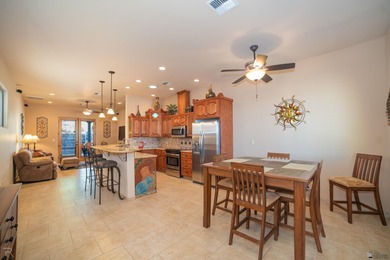 Tucked away in Yuma's South Foothills, this Santa Fe-style home on Las Barrancas Golf Course in Arizona - for sale on GolfHomes.com, golf home, golf lot