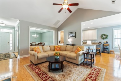 This charming, well maintained 4BR/3BA is located on a quiet on Carolina National Golf Club in North Carolina - for sale on GolfHomes.com, golf home, golf lot
