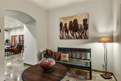 TURNKEY FURNISHED premium golf course location w/golf views from on Superstition Mountain Club - Lost Gold in Arizona - for sale on GolfHomes.com, golf home, golf lot