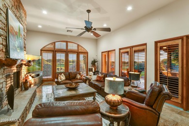 TURNKEY FURNISHED premium golf course location w/golf views from on Superstition Mountain Club - Lost Gold in Arizona - for sale on GolfHomes.com, golf home, golf lot