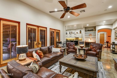 TURNKEY FURNISHED premium golf course location w/golf views from on Superstition Mountain Club - Lost Gold in Arizona - for sale on GolfHomes.com, golf home, golf lot