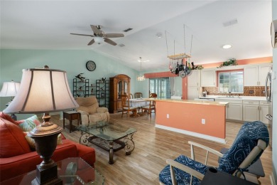 Not too large, not too small. This HOLLY model has 3 bedrooms & on Eagle Ridge At Spruce Creek Country Club in Florida - for sale on GolfHomes.com, golf home, golf lot
