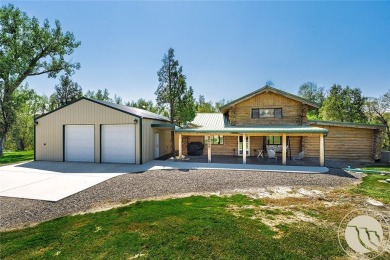 Escape to your own private sanctuary in this quaint log home on on The Briarwood in Montana - for sale on GolfHomes.com, golf home, golf lot
