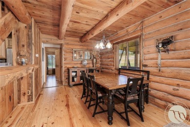 Escape to your own private sanctuary in this quaint log home on on The Briarwood in Montana - for sale on GolfHomes.com, golf home, golf lot