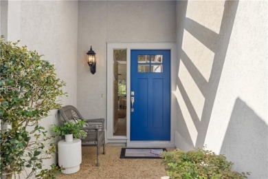 Sought-after and rarely available, this newly renovated end-unit on Dolphin Head Golf Club in South Carolina - for sale on GolfHomes.com, golf home, golf lot