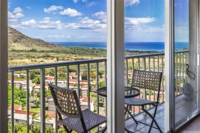 Rare 16th floor corner -1 bedroom unit in the building half a on Makaha Valley Country Club in Hawaii - for sale on GolfHomes.com, golf home, golf lot
