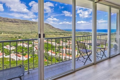 Rare 16th floor corner -1 bedroom unit in the building half a on Makaha Valley Country Club in Hawaii - for sale on GolfHomes.com, golf home, golf lot