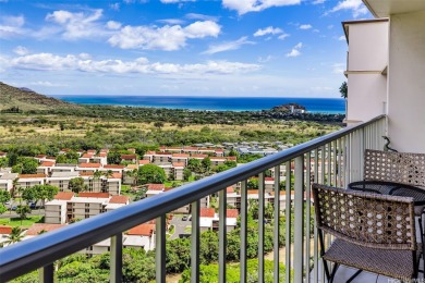 Rare 16th floor corner -1 bedroom unit in the building half a on Makaha Valley Country Club in Hawaii - for sale on GolfHomes.com, golf home, golf lot