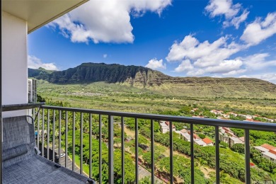 Rare 16th floor corner -1 bedroom unit in the building half a on Makaha Valley Country Club in Hawaii - for sale on GolfHomes.com, golf home, golf lot