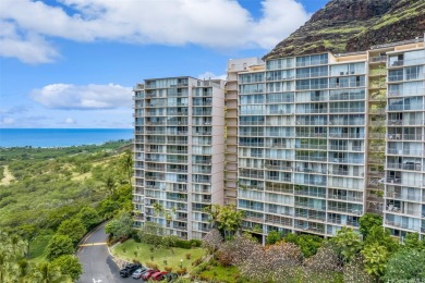 Rare 16th floor corner -1 bedroom unit in the building half a on Makaha Valley Country Club in Hawaii - for sale on GolfHomes.com, golf home, golf lot