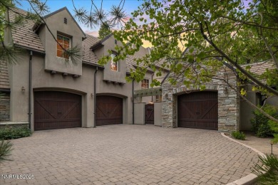Elegant custom estate in Montreux that sits at the end of a on Montreux Golf and Country Club in Nevada - for sale on GolfHomes.com, golf home, golf lot