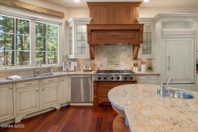 Elegant custom estate in Montreux that sits at the end of a on Montreux Golf and Country Club in Nevada - for sale on GolfHomes.com, golf home, golf lot