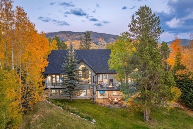 Simple elegance meets mountain brilliance in this breathtaking on Raven Golf Club At Three Peaks in Colorado - for sale on GolfHomes.com, golf home, golf lot