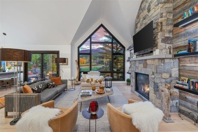 Simple elegance meets mountain brilliance in this breathtaking on Raven Golf Club At Three Peaks in Colorado - for sale on GolfHomes.com, golf home, golf lot