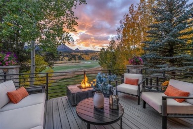 Simple elegance meets mountain brilliance in this breathtaking on Raven Golf Club At Three Peaks in Colorado - for sale on GolfHomes.com, golf home, golf lot