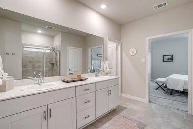 This two-story house in Ventana is a haven for entertainment and on Whitestone Golf Club in Texas - for sale on GolfHomes.com, golf home, golf lot