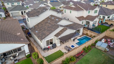 Step into luxury with this stunning two-story home with nearly on Las Colinas Golf Club in Arizona - for sale on GolfHomes.com, golf home, golf lot