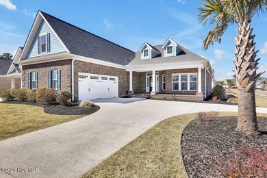 Live the Carolina dream in this all-brick Trusst home perfectly on Compass Pointe Golf Course in North Carolina - for sale on GolfHomes.com, golf home, golf lot