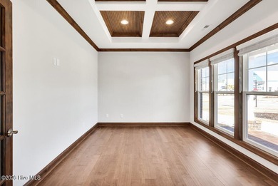 Live the Carolina dream in this all-brick Trusst home perfectly on Compass Pointe Golf Course in North Carolina - for sale on GolfHomes.com, golf home, golf lot