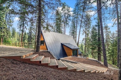 Escape to the tranquility of the mountains in this brand-new on Terrace Lakes Golf Resort in Idaho - for sale on GolfHomes.com, golf home, golf lot
