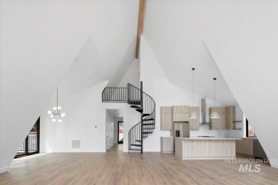 Escape to the tranquility of the mountains in this brand-new on Terrace Lakes Golf Resort in Idaho - for sale on GolfHomes.com, golf home, golf lot