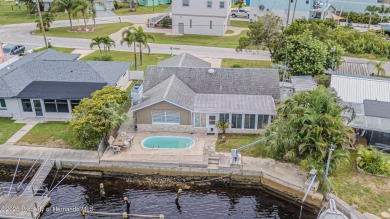 Direct Gulf Access Pool Home - Hudson Beach, FL Your waterfront on Heritage Pines Country Club in Florida - for sale on GolfHomes.com, golf home, golf lot