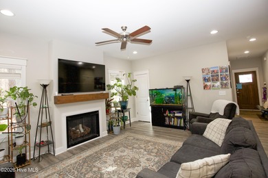 Built in 2023 and located inside the gated Woodlake community on Woodlake Country Club in North Carolina - for sale on GolfHomes.com, golf home, golf lot