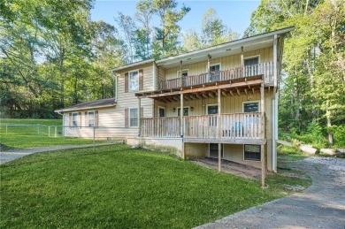 Fixer-Upper with Exceptional Golf Course Views & Rare Lot on Little Mountain Golf Course in Georgia - for sale on GolfHomes.com, golf home, golf lot