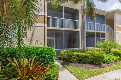 Welcome to this charming two-bedroom, two-bathroom plus den St on Highland Woods Golf and Country Club in Florida - for sale on GolfHomes.com, golf home, golf lot