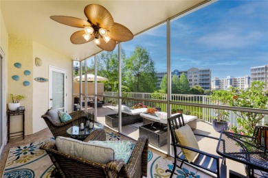 Discover luxury living in this stunning corner condo featuring on East Bay Golf Club in Florida - for sale on GolfHomes.com, golf home, golf lot