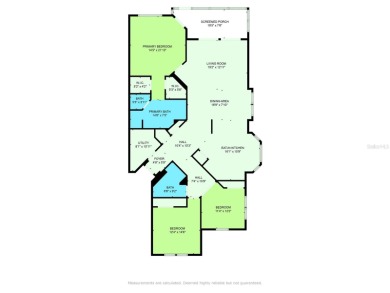 Discover luxury living in this stunning corner condo featuring on East Bay Golf Club in Florida - for sale on GolfHomes.com, golf home, golf lot