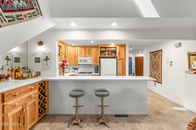 Exquisite Mountain Townhome with Golf Course Views Nestled among on Continental Country Club in Arizona - for sale on GolfHomes.com, golf home, golf lot