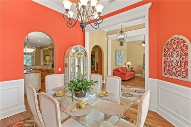 Welcome to 152 Old Wharf Rd--an exceptional single-level home in on Oak Grove Island Golf and Country Club in Georgia - for sale on GolfHomes.com, golf home, golf lot