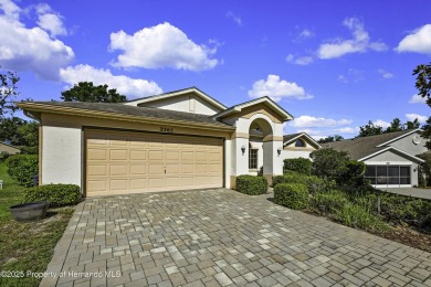 This stunning 3-bedroom, 3-bath pool home in the highly on Timber Pines Golf Course in Florida - for sale on GolfHomes.com, golf home, golf lot