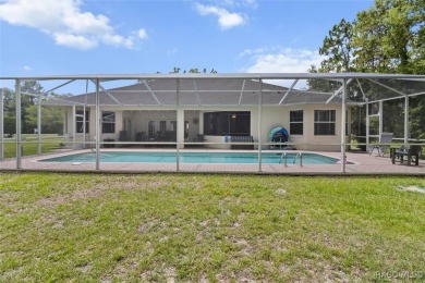 Beautifully decorated Citrus Springs Pool home with 3 bedrooms on Citrus Springs Country Club in Florida - for sale on GolfHomes.com, golf home, golf lot