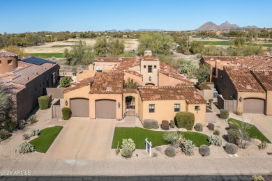 LIVE INSPIRED! Backing to the Talon Golf Course and situated on on Talon at Grayhawk Golf Course in Arizona - for sale on GolfHomes.com, golf home, golf lot