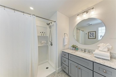 Discover Mia Bella -- a rare canal-front estate on Anna Maria on Key Royale Club in Florida - for sale on GolfHomes.com, golf home, golf lot