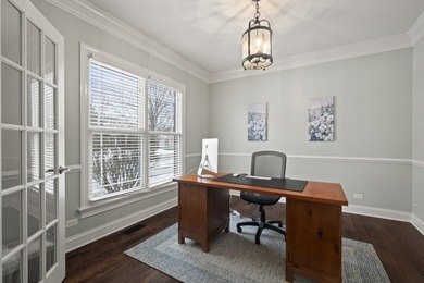 Nestled in a superior cul-de-sac location within the prestigious on Eagle Brook Country Club in Illinois - for sale on GolfHomes.com, golf home, golf lot