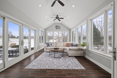 Nestled in a superior cul-de-sac location within the prestigious on Eagle Brook Country Club in Illinois - for sale on GolfHomes.com, golf home, golf lot