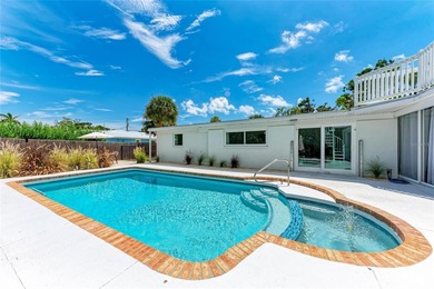 Discover Mia Bella -- a rare canal-front estate on Anna Maria on Key Royale Club in Florida - for sale on GolfHomes.com, golf home, golf lot