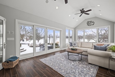 Nestled in a superior cul-de-sac location within the prestigious on Eagle Brook Country Club in Illinois - for sale on GolfHomes.com, golf home, golf lot