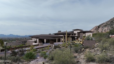 This Posh contemporary home is designed by renowned architect on Silverleaf Golf Club in Arizona - for sale on GolfHomes.com, golf home, golf lot