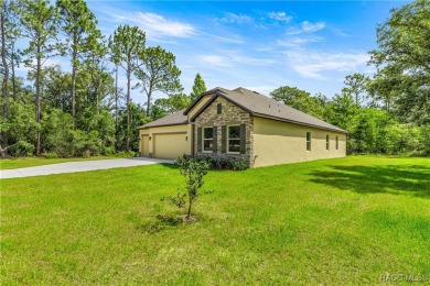 Gorgeous NEW 2024 4 Bedroom, 3 Bath, 3 CAR GARAGE Home with on Pine Ridge Community Golf and Country Club in Florida - for sale on GolfHomes.com, golf home, golf lot