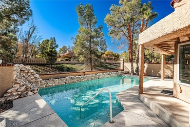 SINGLE STORY HOME WITH SWIMMING POOL LOCATED IN PRESTIGIOUS on Spanish Trail Golf and Country Club in Nevada - for sale on GolfHomes.com, golf home, golf lot