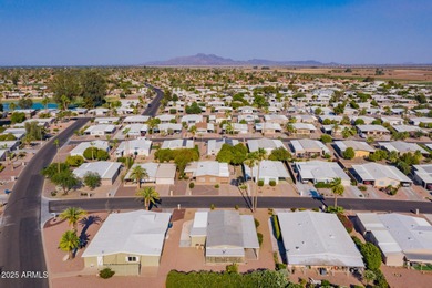 Say hello to your next happy place! Inside, you'll be greeted by on Sun Lakes Country Club in Arizona - for sale on GolfHomes.com, golf home, golf lot