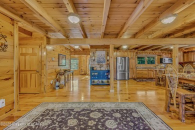 Stunning custom-built log chalet in desirable Eagle Rock Resort on Eagle Rock Golf and Ski Resort in Pennsylvania - for sale on GolfHomes.com, golf home, golf lot
