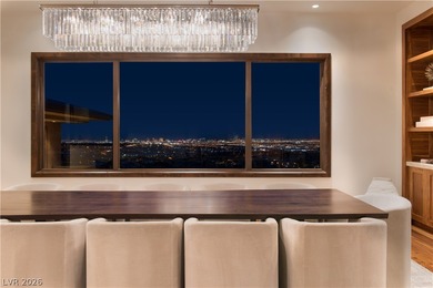 Spectacular home perched high above the city with stunning on Red Rock Country Club in Nevada - for sale on GolfHomes.com, golf home, golf lot