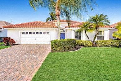 LAKEFRONT, GOLF COURSE, POOL HOME in one of Palm Beach County's on Winston Trails Golf Course in Florida - for sale on GolfHomes.com, golf home, golf lot